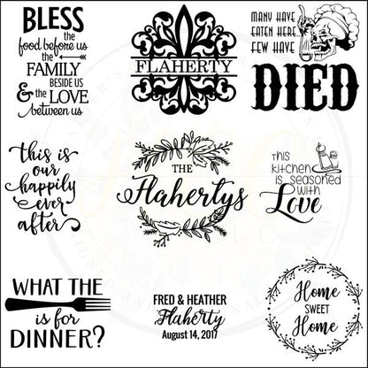 Bamboo Cutting Board - Custom Order