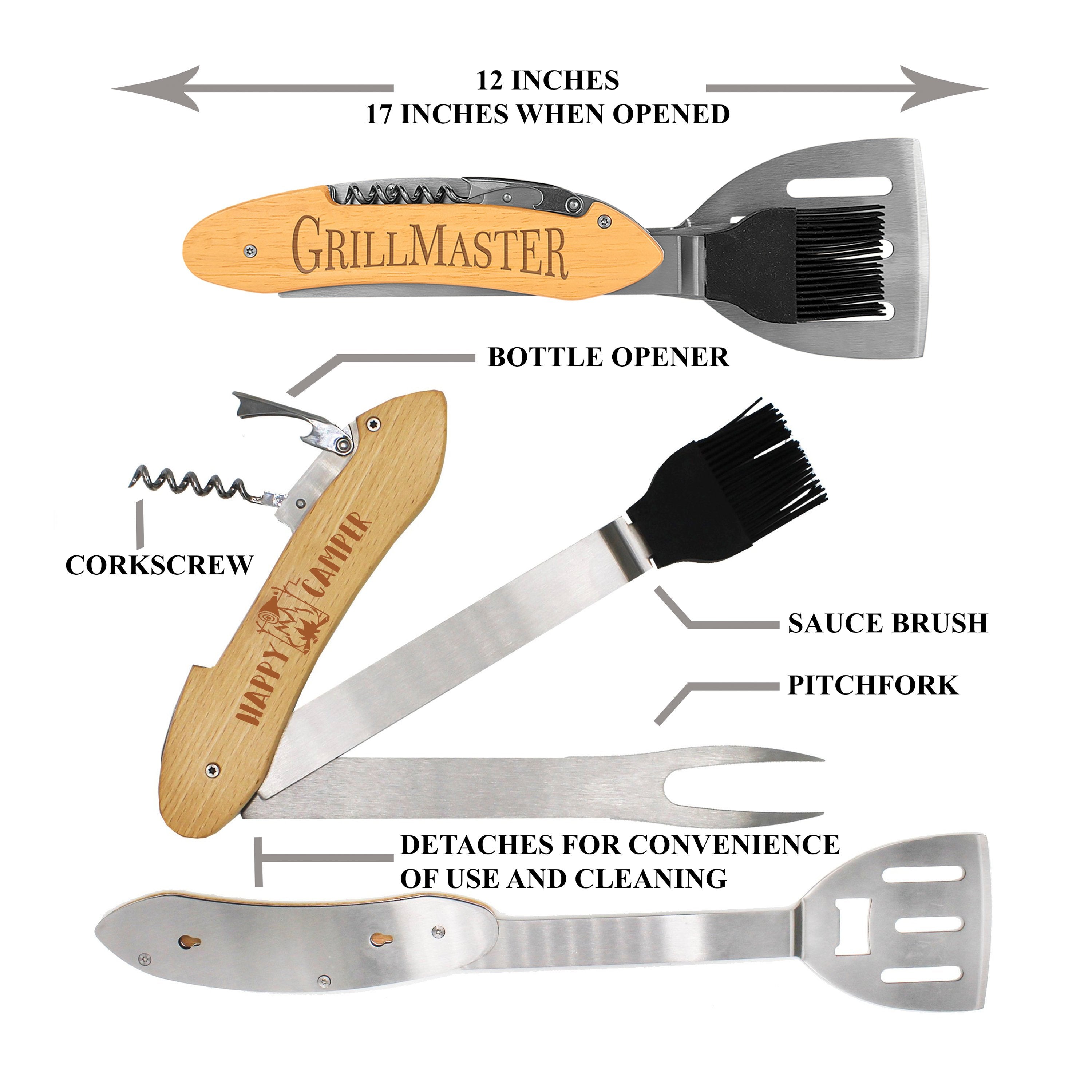 5 in 1 BBQ Tool - Grill Set Gift