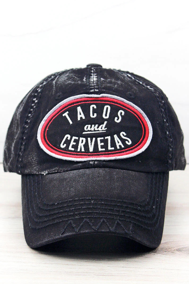 Tacos and Cervezas Patch Hat
