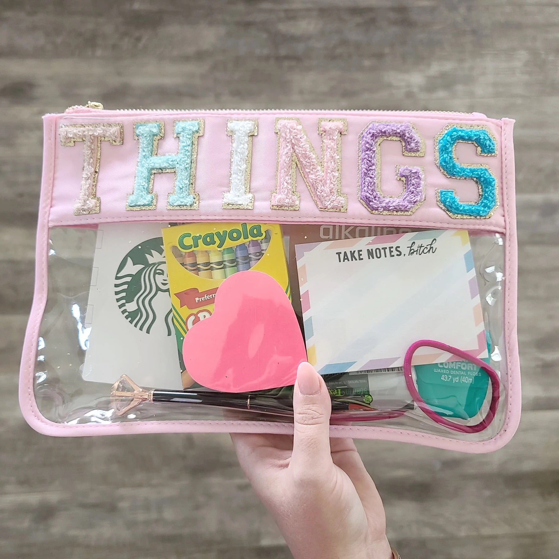 Things Nylon Clear Bag